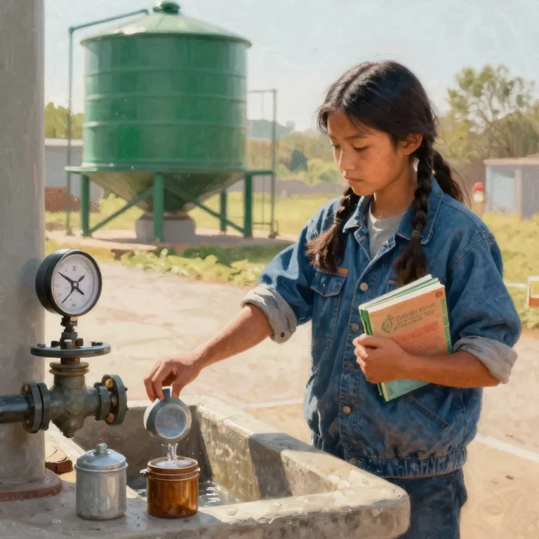 The Girl Who Mended the Water Pump