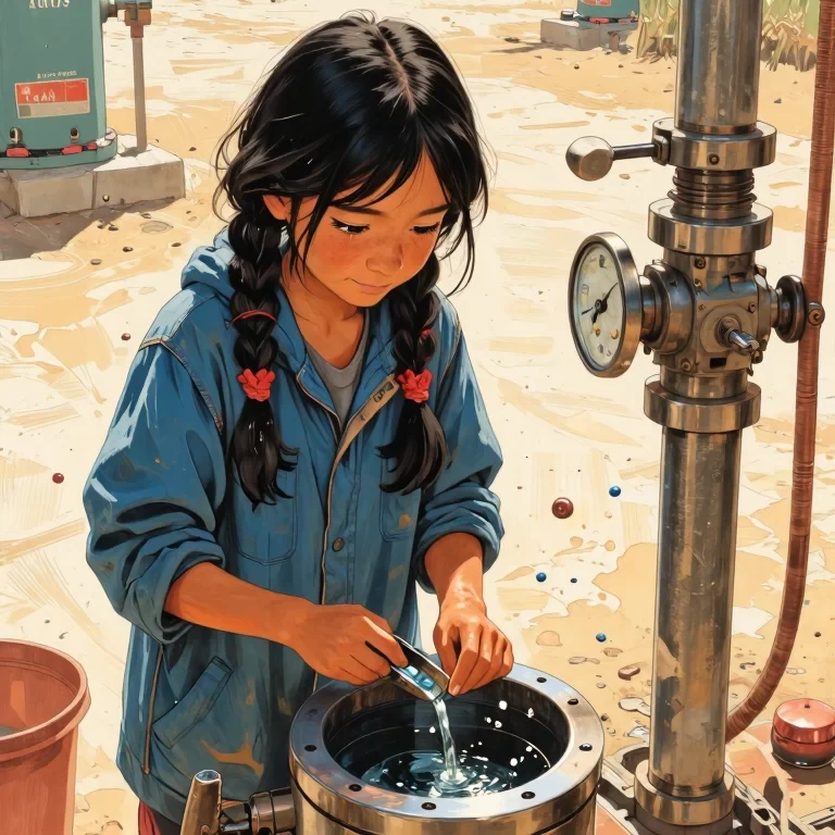 The Girl Who Mended the Water Pump