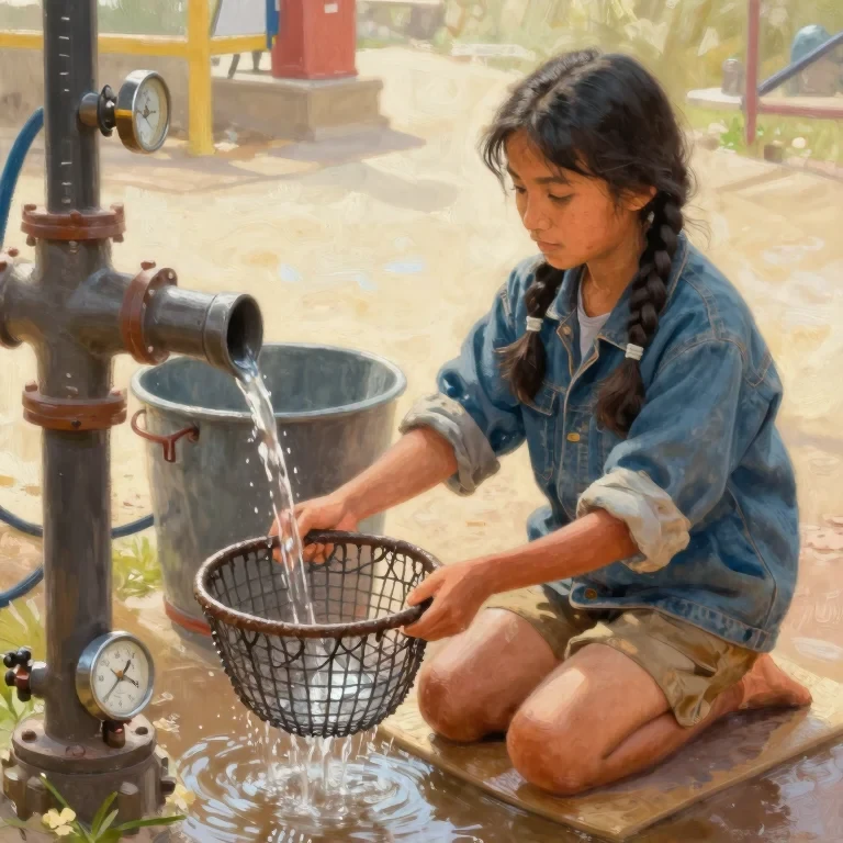 The Girl Who Mended the Water Pump