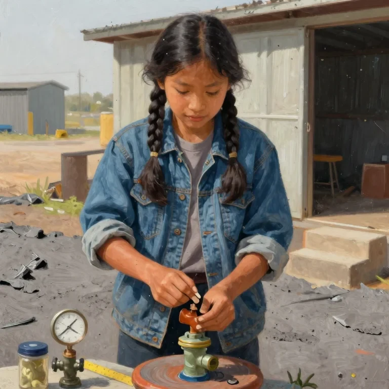 The Girl Who Mended the Water Pump
