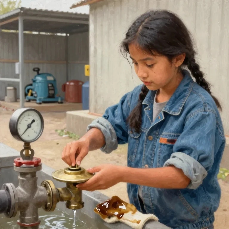 The Girl Who Mended the Water Pump