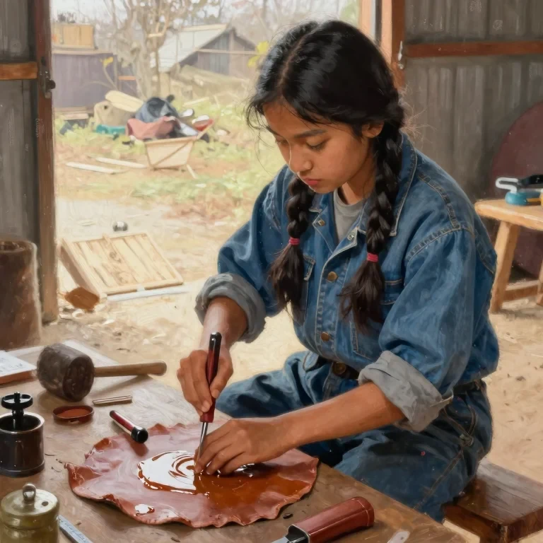 The Girl Who Mended the Water Pump