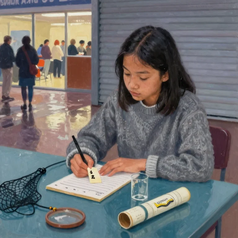The Girl Who Kept the Fish Ledger