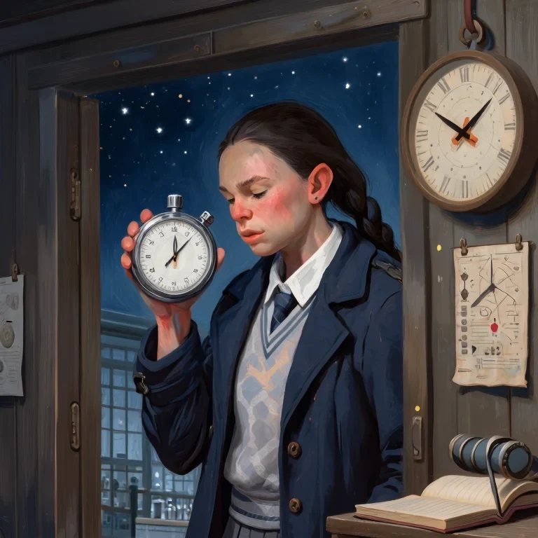 The Girl Who Timed the Occultation