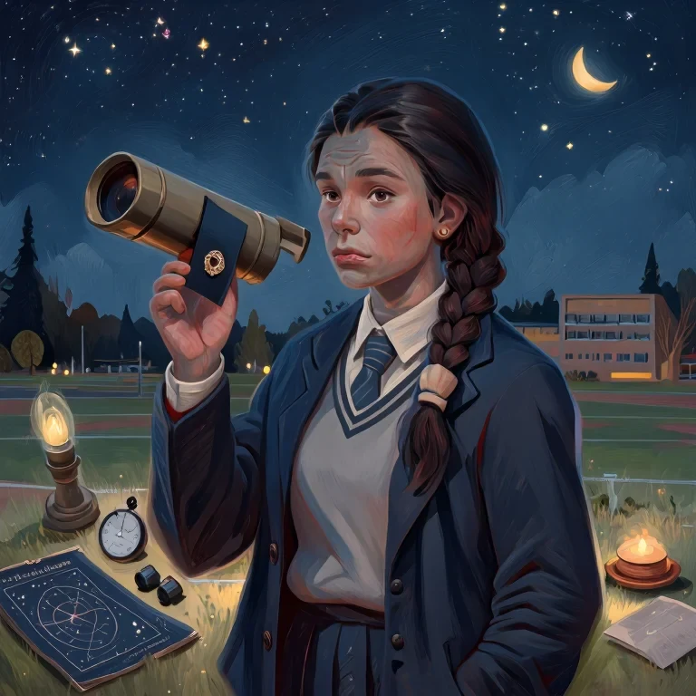 The Girl Who Timed the Occultation