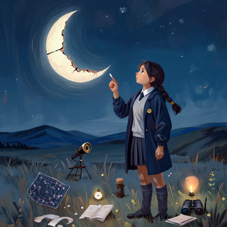 The Girl Who Timed the Occultation