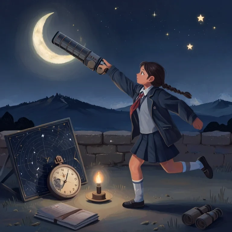 The Girl Who Timed the Occultation
