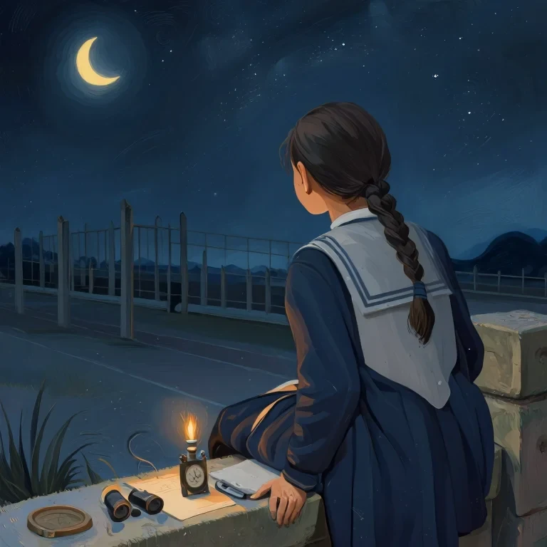 The Girl Who Timed the Occultation