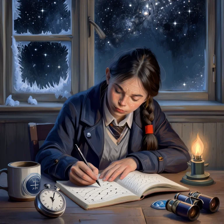 The Girl Who Timed the Occultation