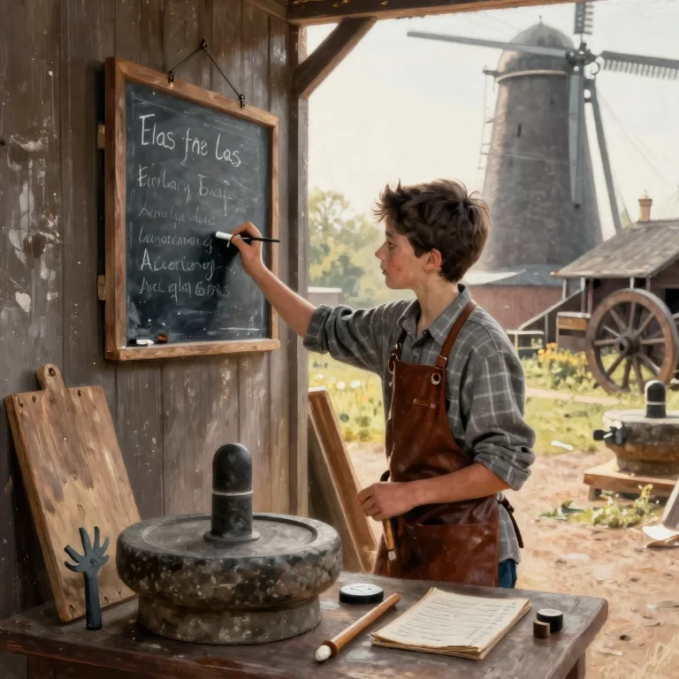 The Boy Who Worked the Watermill