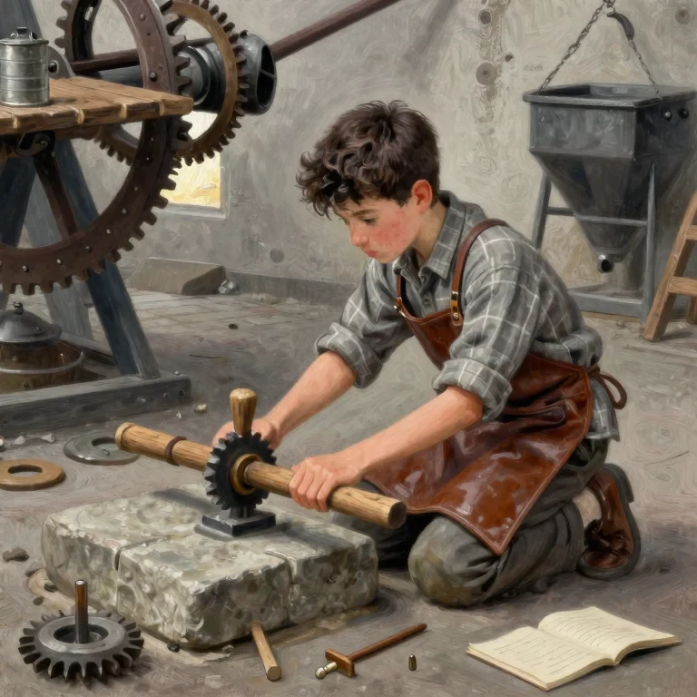 The Boy Who Worked the Watermill