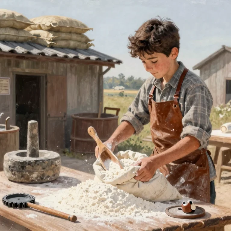 The Boy Who Worked the Watermill