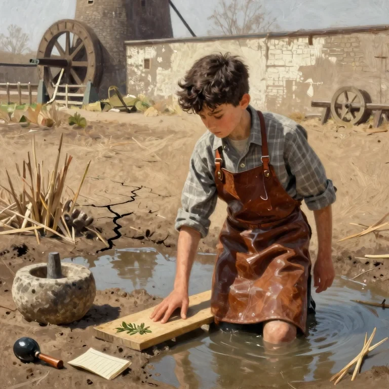 The Boy Who Worked the Watermill