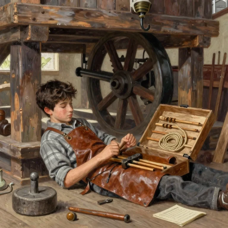 The Boy Who Worked the Watermill