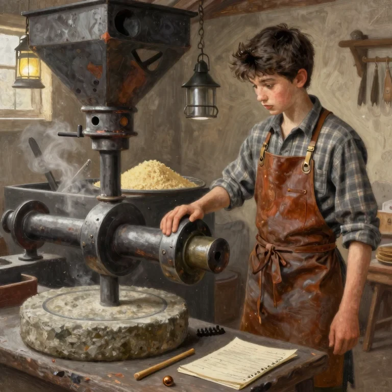 The Boy Who Worked the Watermill