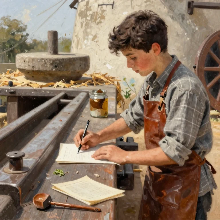 The Boy Who Worked the Watermill