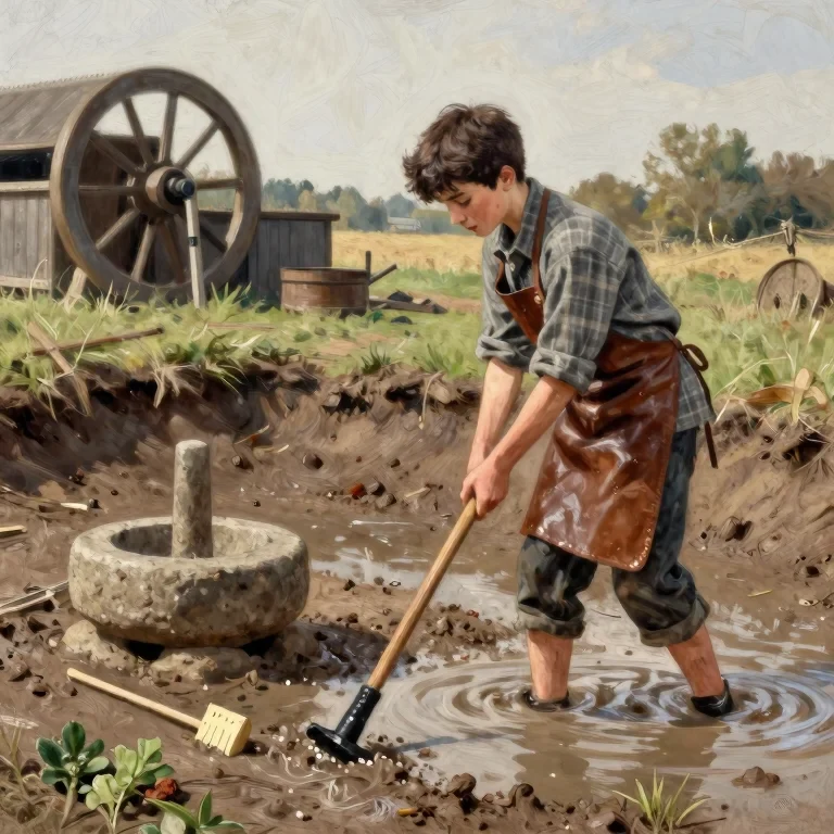 The Boy Who Worked the Watermill