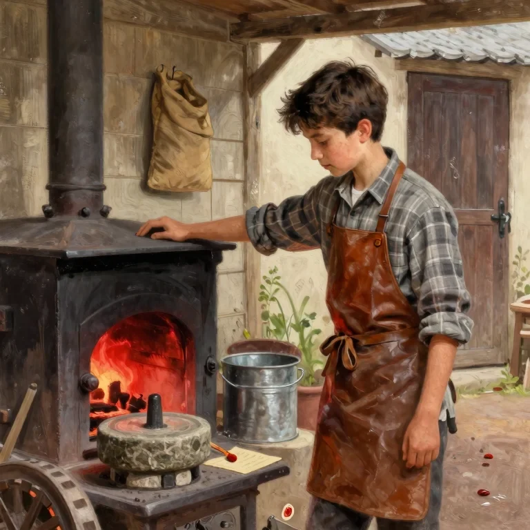 The Boy Who Worked the Watermill