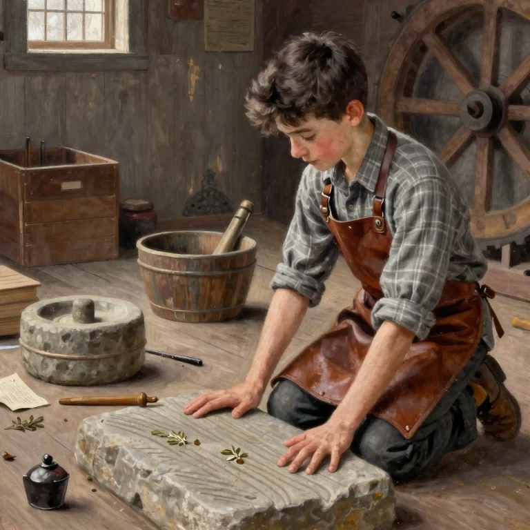 The Boy Who Worked the Watermill