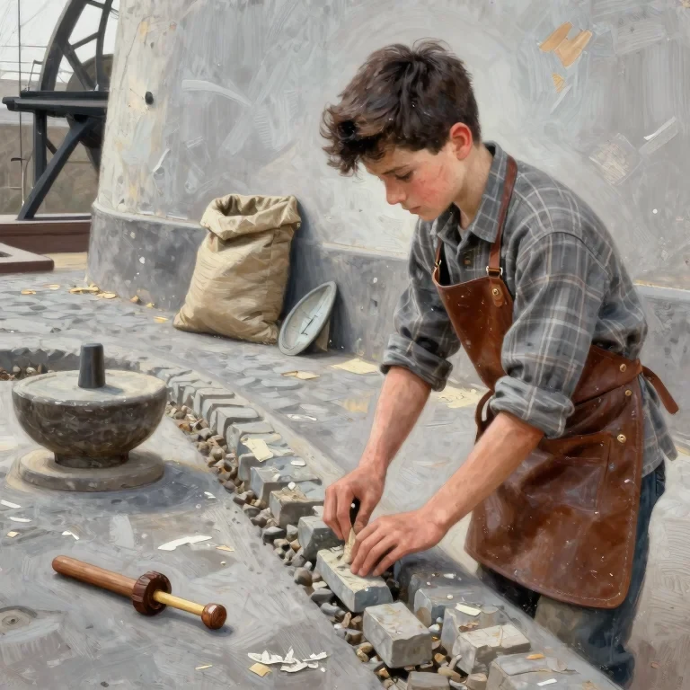 The Boy Who Worked the Watermill