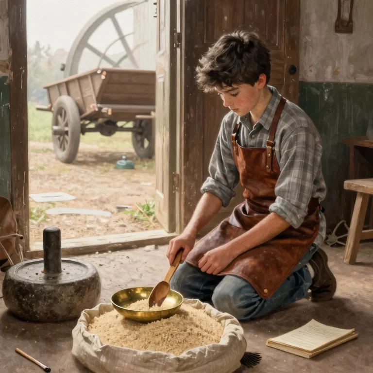The Boy Who Worked the Watermill