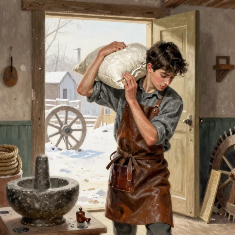 The Boy Who Worked the Watermill