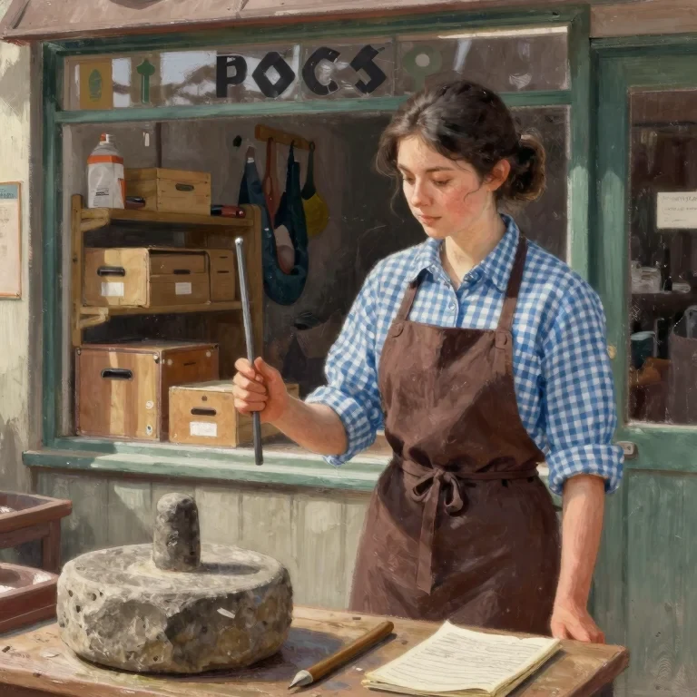 The Girl Who Set the Type