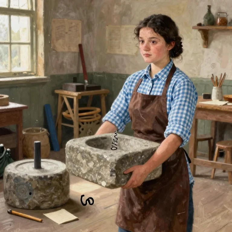 The Girl Who Set the Type