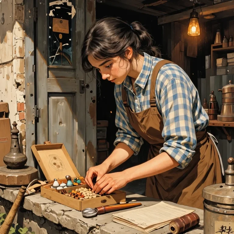 The Girl Who Set the Type
