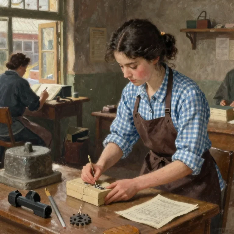 The Girl Who Set the Type