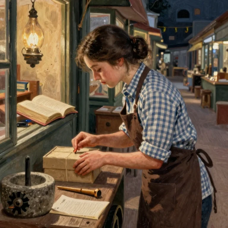 The Girl Who Set the Type