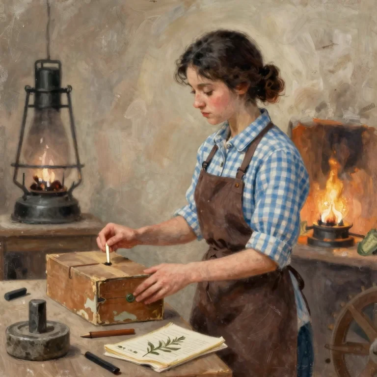 The Girl Who Set the Type