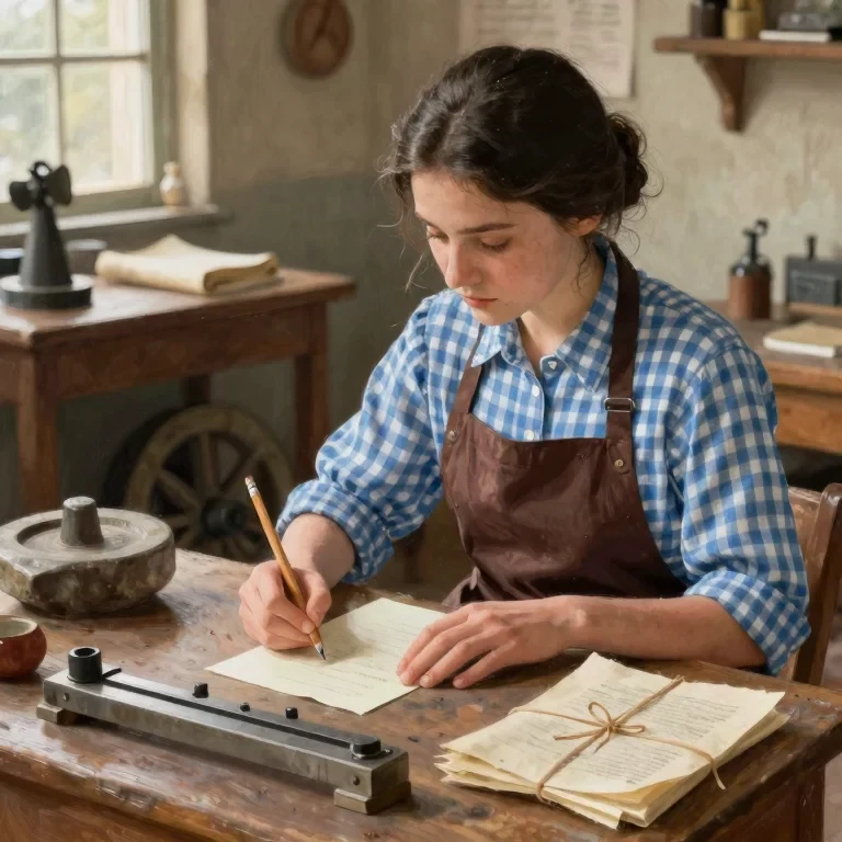 The Girl Who Set the Type