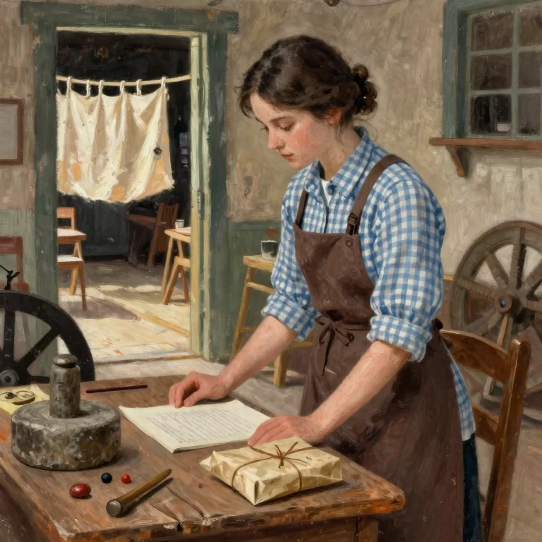 The Girl Who Set the Type