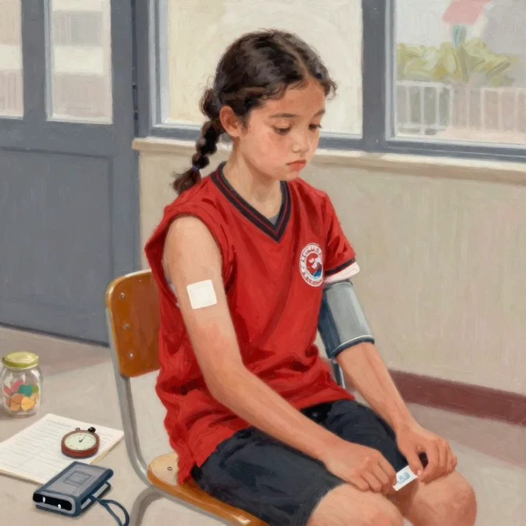 The Girl Who Was Ready for the Needle